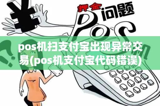 pos机扫支付宝出现异常交易(pos机支付宝代码错误)