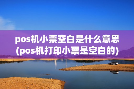 pos机小票空白是什么意思(pos机打印小票是空白的)