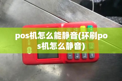 pos机怎么能静音(环刷pos机怎么静音)