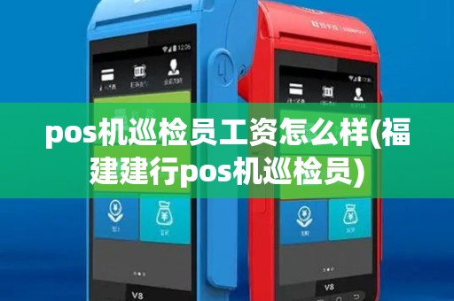 pos机巡检员工资怎么样(福建建行pos机巡检员)