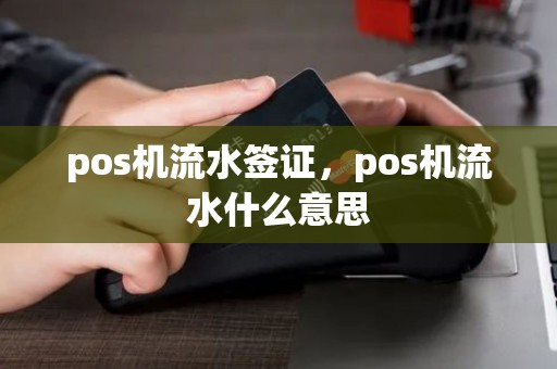 pos机流水签证，pos机流水什么意思