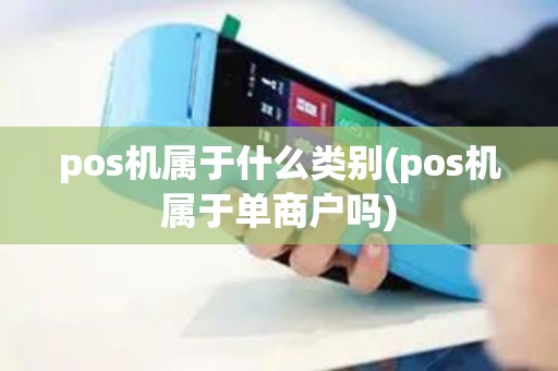 pos机属于什么类别(pos机属于单商户吗)
