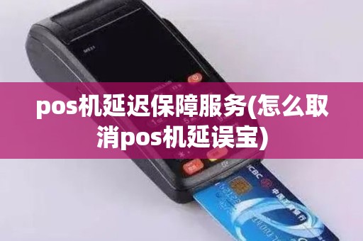 pos机延迟保障服务(怎么取消pos机延误宝)