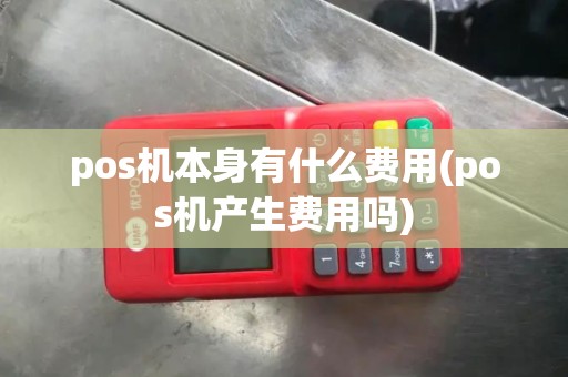 pos机本身有什么费用(pos机产生费用吗)