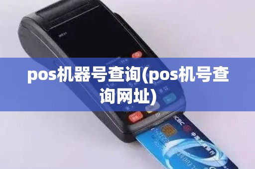 pos机器号查询(pos机号查询网址)