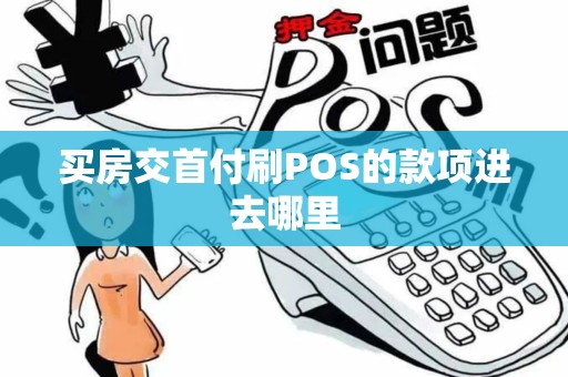 买房交首付刷POS的款项进去哪里