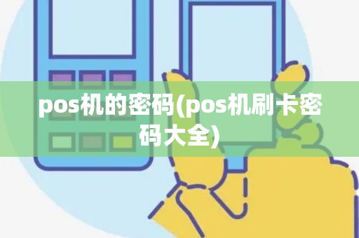 pos机的密码(pos机刷卡密码大全)