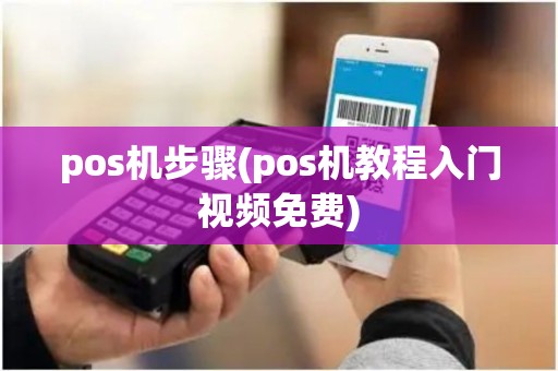 pos机步骤(pos机教程入门视频免费)
