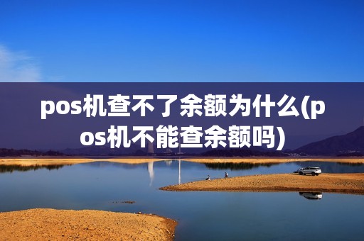 pos机查不了余额为什么(pos机不能查余额吗)