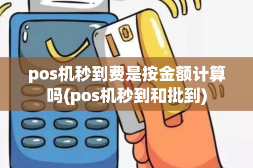 pos机秒到费是按金额计算吗(pos机秒到和批到)