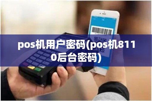 pos机用户密码(pos机8110后台密码)