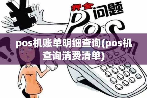 pos机账单明细查询(pos机查询消费清单)