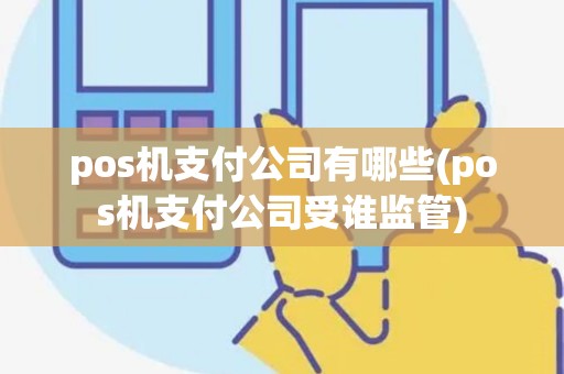 pos机支付公司有哪些(pos机支付公司受谁监管)