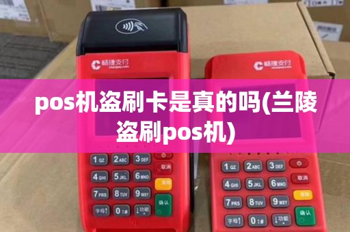 pos机盗刷卡是真的吗(兰陵盗刷pos机) pos机盗刷卡是真的吗(兰陵盗刷pos机)
