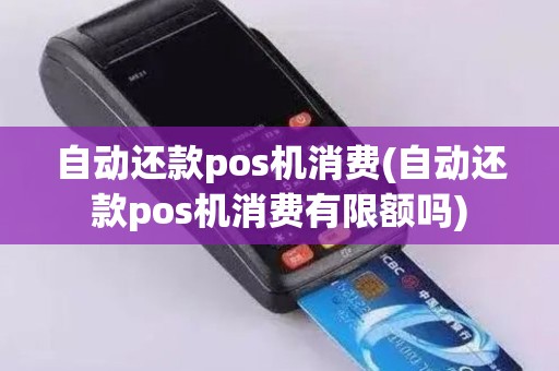 自动还款pos机消费(自动还款pos机消费有限额吗)