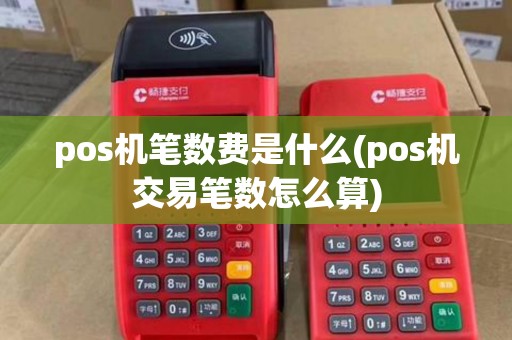 pos机笔数费是什么(pos机交易笔数怎么算)