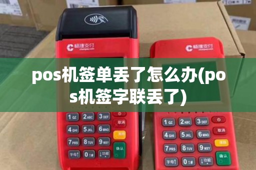 pos机签单丢了怎么办(pos机签字联丢了)