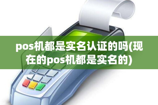 pos机都是实名认证的吗(现在的pos机都是实名的)