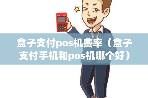 盒子支付pos机费率（盒子支付手机和pos机哪个好）