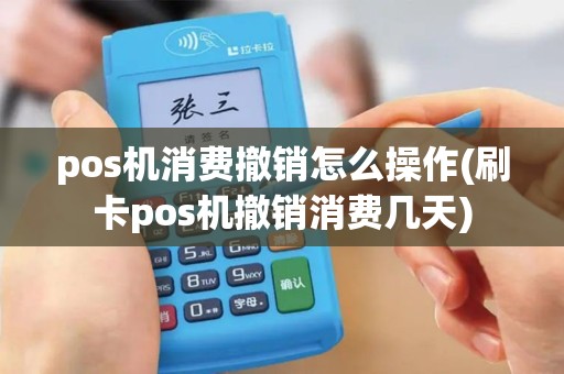 pos机消费撤销怎么操作(刷卡pos机撤销消费几天)