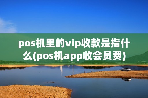 pos机里的vip收款是指什么(pos机app收会员费)