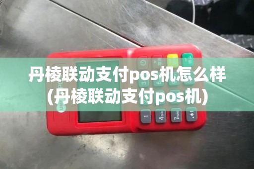丹棱联动支付pos机怎么样(丹棱联动支付pos机)