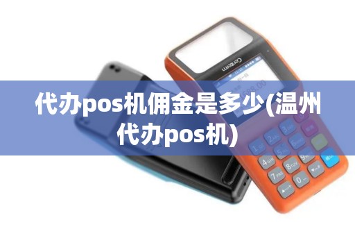代办pos机佣金是多少(温州代办pos机)
