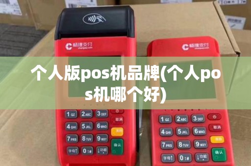 个人版pos机品牌(个人pos机哪个好)