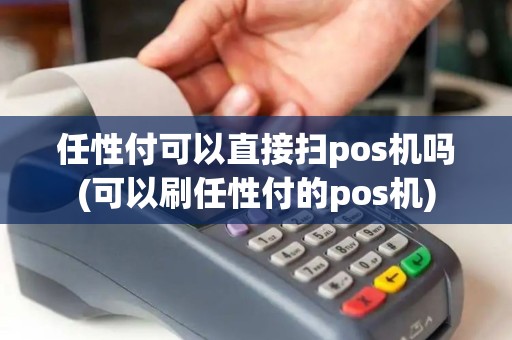 任性付可以直接扫pos机吗(可以刷任性付的pos机)