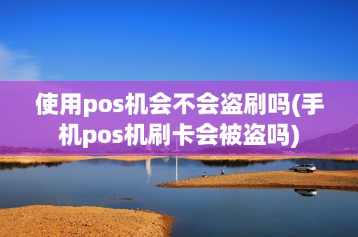 使用pos机会不会盗刷吗(手机pos机刷卡会被盗吗) 使用pos机会不会盗刷吗(手机pos机刷卡会被盗吗)