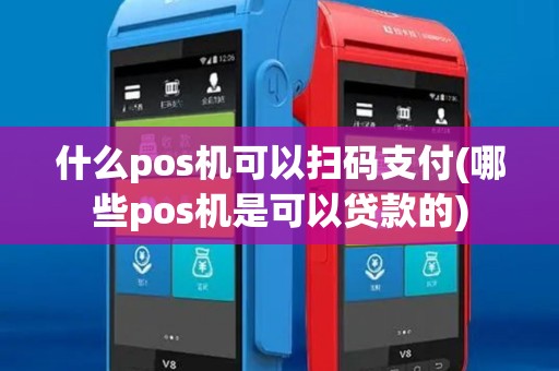 什么pos机可以扫码支付(哪些pos机是可以贷款的)