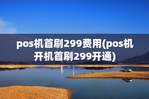 pos机首刷299费用(pos机开机首刷299开通)