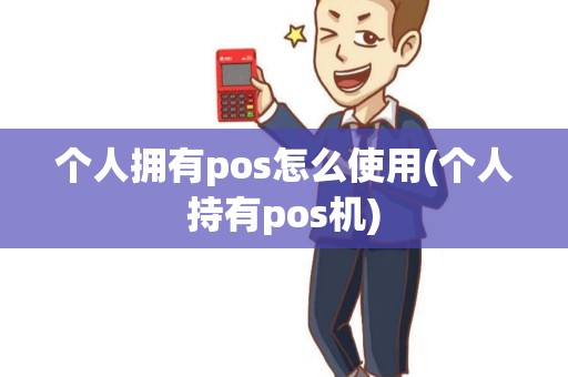 个人拥有pos怎么使用(个人持有pos机)