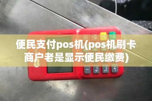 便民支付pos机(pos机刷卡商户老是显示便民缴费)