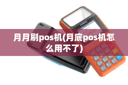 月月刷pos机(月底pos机怎么用不了)