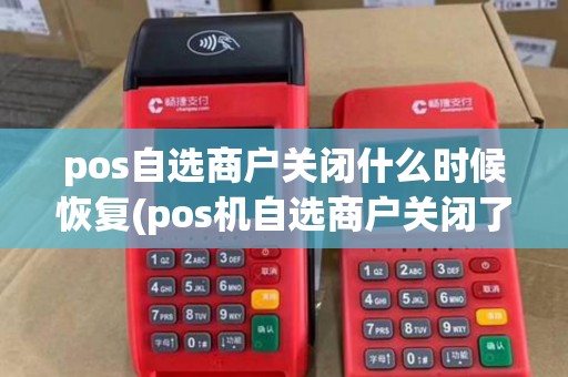 pos自选商户关闭什么时候恢复(pos机自选商户关闭了吗)