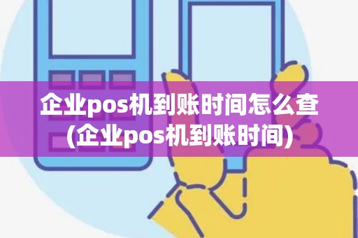 企业pos机到账时间怎么查(企业pos机到账时间)