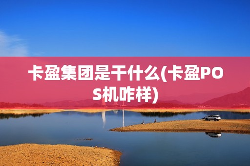 卡盈集团是干什么(卡盈POS机咋样) 卡盈集团是干什么(卡盈POS机咋样)