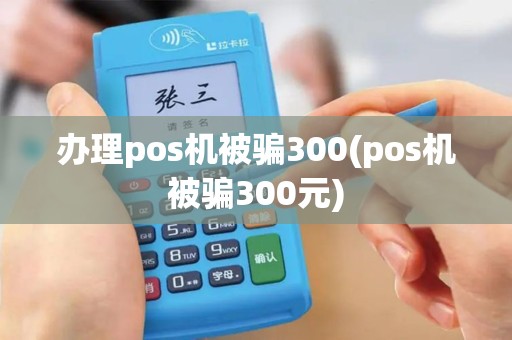 办理pos机被骗300(pos机被骗300元)